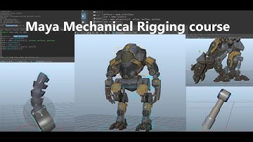 Maya Mechanical rigging course