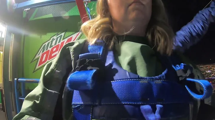 Stratosphere SkyJump Strat Las Vegas Night Jump 2022 😀