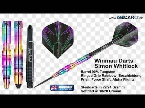 WINMAU Simon Whitlock Darts 90/% Tungsten Softdarts