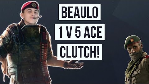 Beaulo 1v5 Ace Clutch! - Rainbow 6 Siege Highlights