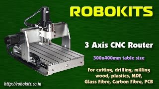 CNC 400x300mm with DDCSV1.1 cutting ZMR250 FPV Quad frame