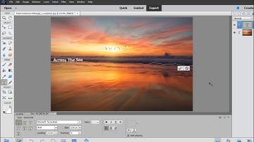 Adobe Photoshop Elements 2020 Adding Text
