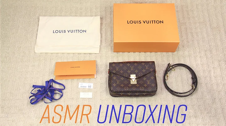 ASMR Unboxing Louis Vuitton Pochette Metis (No Talking)