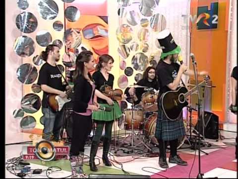 Blackbeers   The Irish Rover & Float   live la Tonomatul DP2 TVR2 17 martie2011