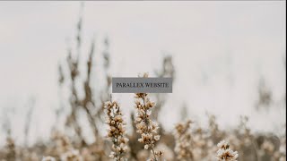 Parallax Website With HTML CSS only