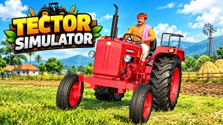 🚜 Indian Tractor Driving Gameplay 🚜 | Tector Simulator Game 🔥 #gaming #gameplay screenshot 1