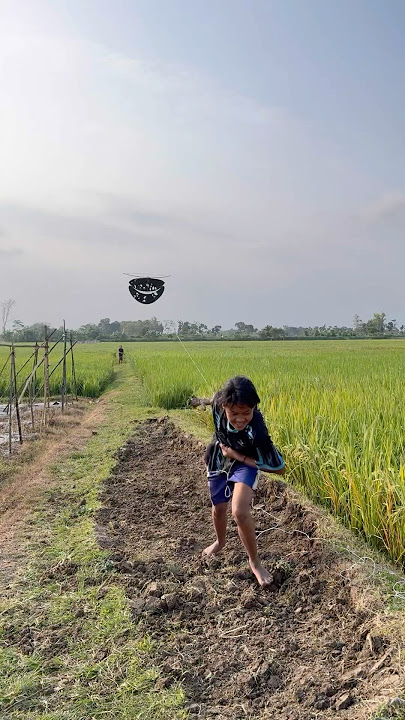 Letong terbangin layangan big size terkuat di bumi meski jebol tetap terbang