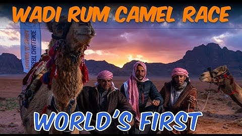 The Tahadiy al Sahra Desert Challenge Trailer (Wadi Rum Jordan Camel Race)