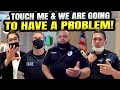 CODE ENFORCEMENT OFFICER TRIES TO FLEX IN FRONT OF REAL COPS! LOL! 1ST AMENDMENT AUDIT FAIL!