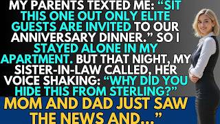 My Parents Texted Me Sit This One Out — Only Elite Guests Are Invited … Then They Saw What I'd...