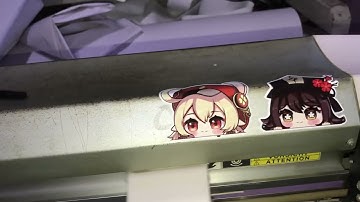 MIMAKI | CG 60 SR iii | test running cutting contour | part 1