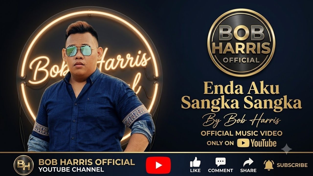 Bob Harris - Enda Aku Sangka Sangka - Official Music Video #laguiban #viral #bobharris