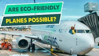 IS THIS THE MOST ECO-FRIENDLY FLIGHT IN HISTORY? | Biofuel + Zero Waste