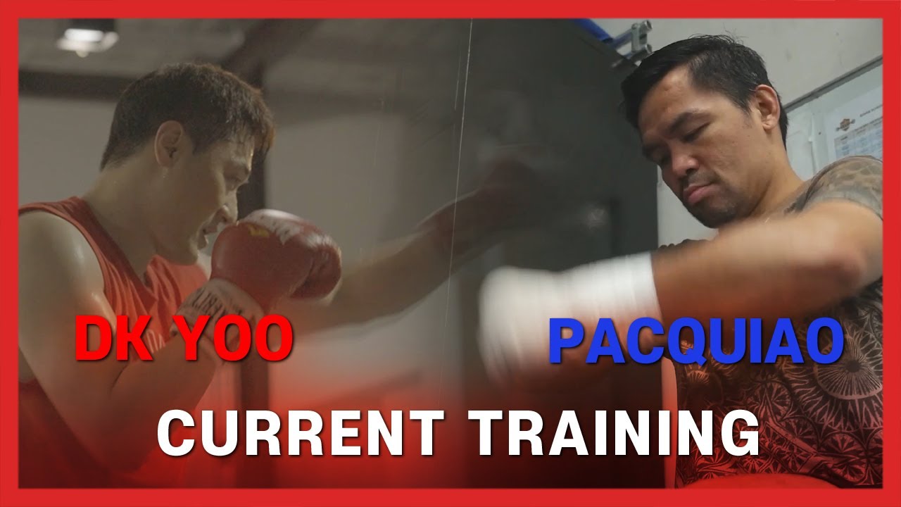 Pacquiao and DK Yoos Current Training #DKYOO #Pacquiao