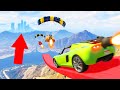 I ATTEMPTED WORLDS LONGEST STUNT JUMP! (GTA 5 Funny Moments)