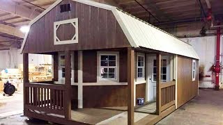 The Tiny Shed Has Been Turned Into A FullFunctioning Home