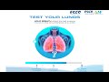 Test your lungs capacity  exercise for healthy lungs  esco lifesciences group