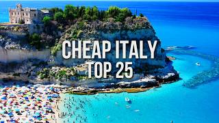 25 INSANELY CHEAP Travel Destinations in Italy
