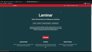 Scala.js + Snowpack + Scalablytyped tutorial