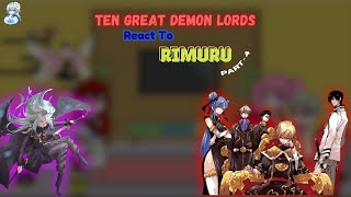 Ten Great Demon Lords React To Rimuru | Part - 4 | Tensura | GCRV