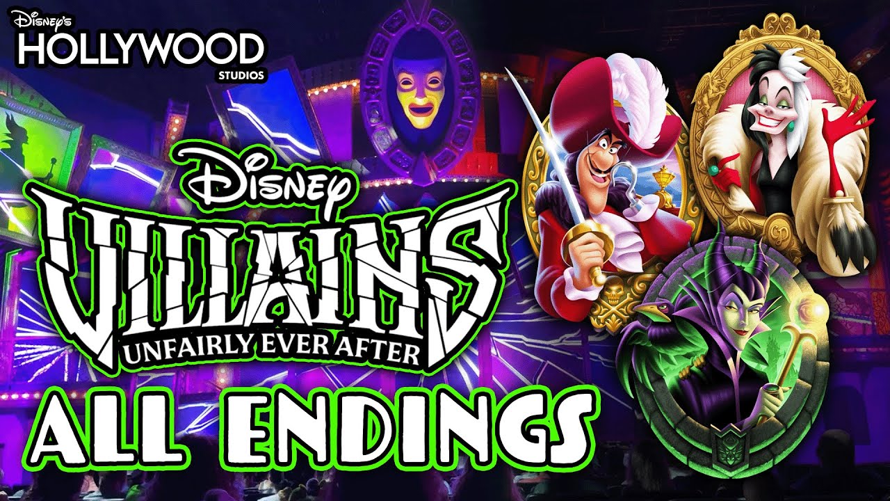 Disney Villains: Unfairly Ever After - ALL ENDINGS