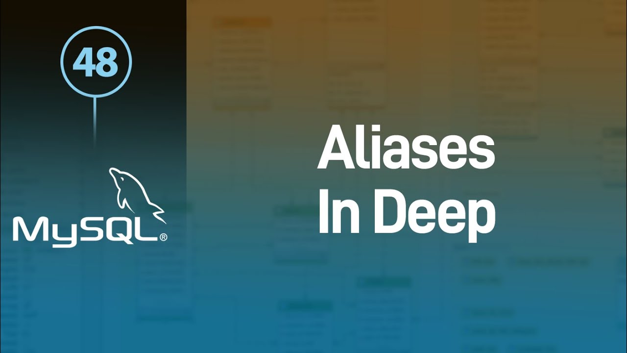 Learn MySQL in Arabic - Alias In Deep