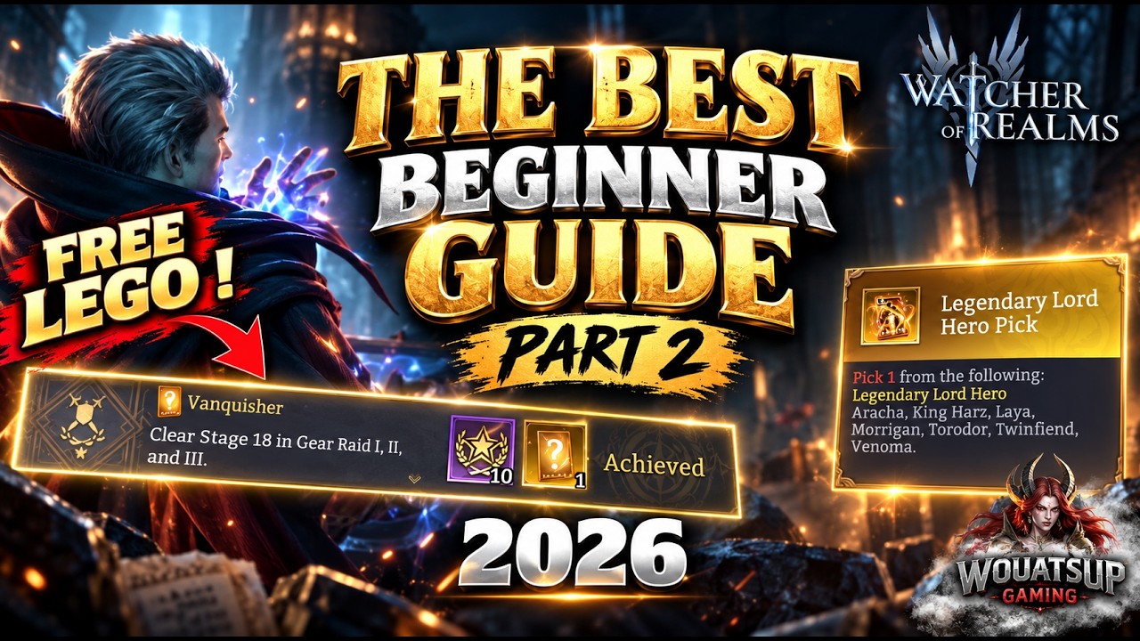 WATCHER of REALMS : THE ULTIMATE BEGINNER GUIDE IN 2026(2nd part ...