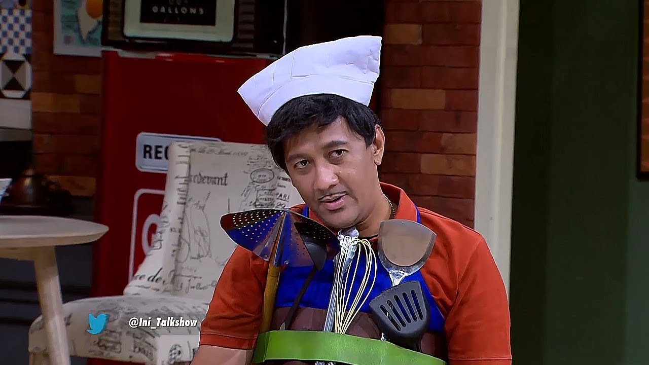 Rudi Komarudin, Chef Handal yang Ketiduran di Studio