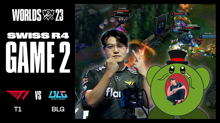 ✌️-👊 | T1 vs. BLG 게임 2 하이라이트 | 스위스 스테이지 Day 8 | 10.28 | 2023 월드 챔피언십