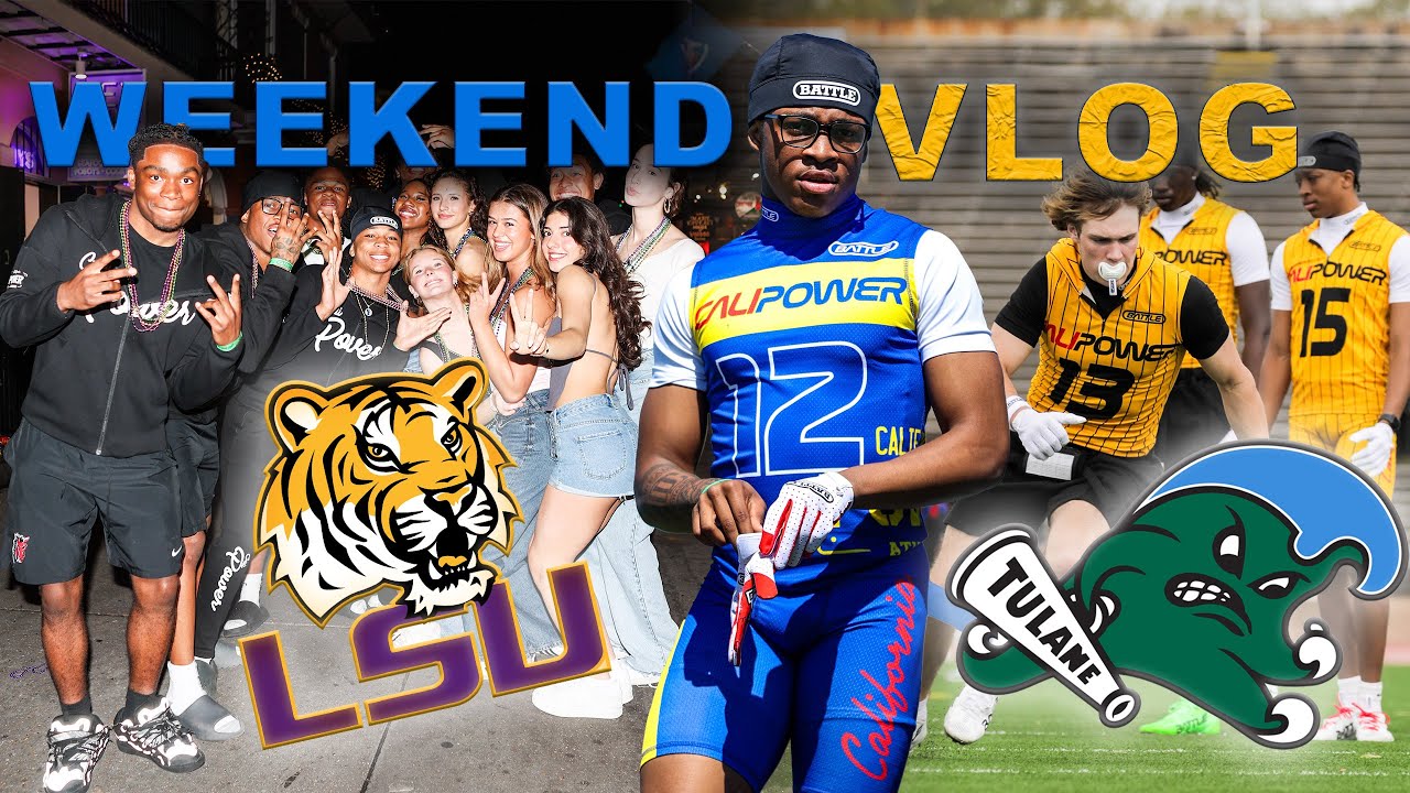Spend the Weekend in Louisiana with California Power (College Visits and Battle 7v7 Tournament)