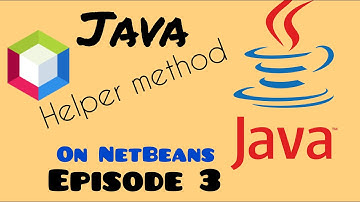 Episode3 : Object Orientated Programming, Helper Method. #java #javaprogramming