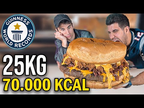 Video: L'hamburger più grande del mondo