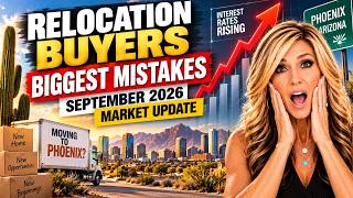 🌵 Phoenix Housing Market Update | September 2026 | Relocation Buyers Biggest MIstakes