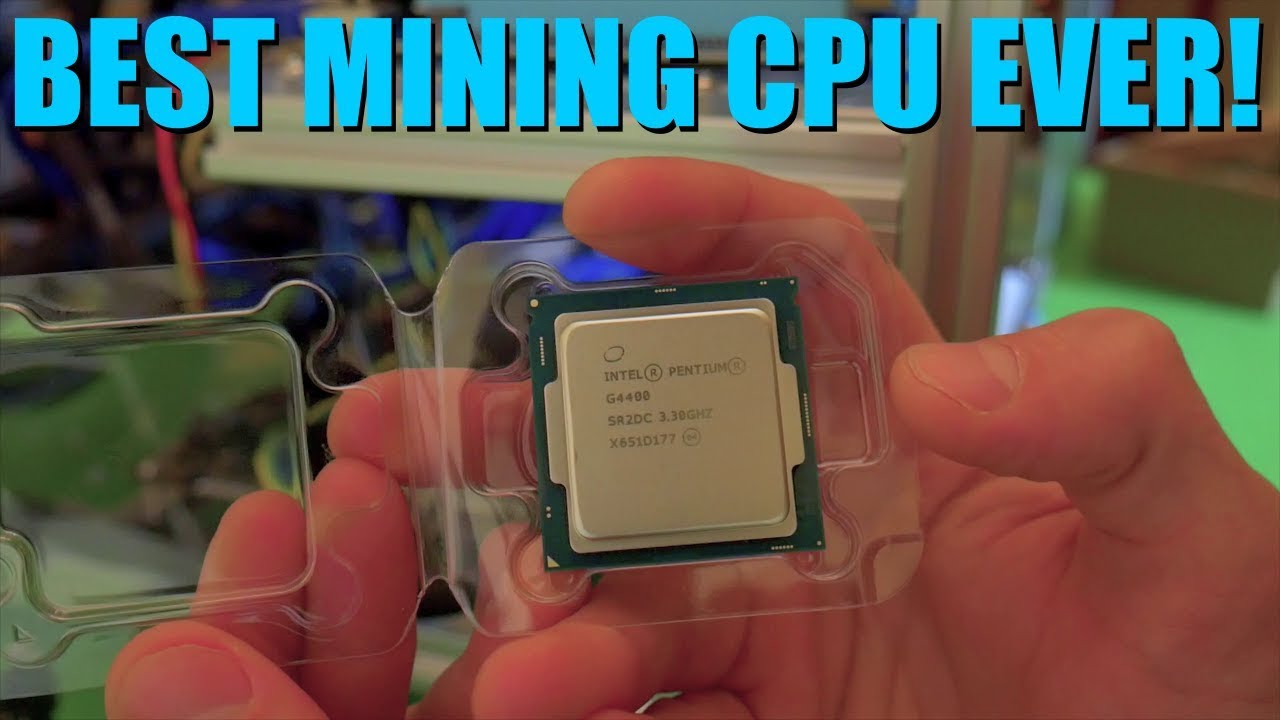 Установка G4400 в майнинговую ферму 1060 3 ГБ