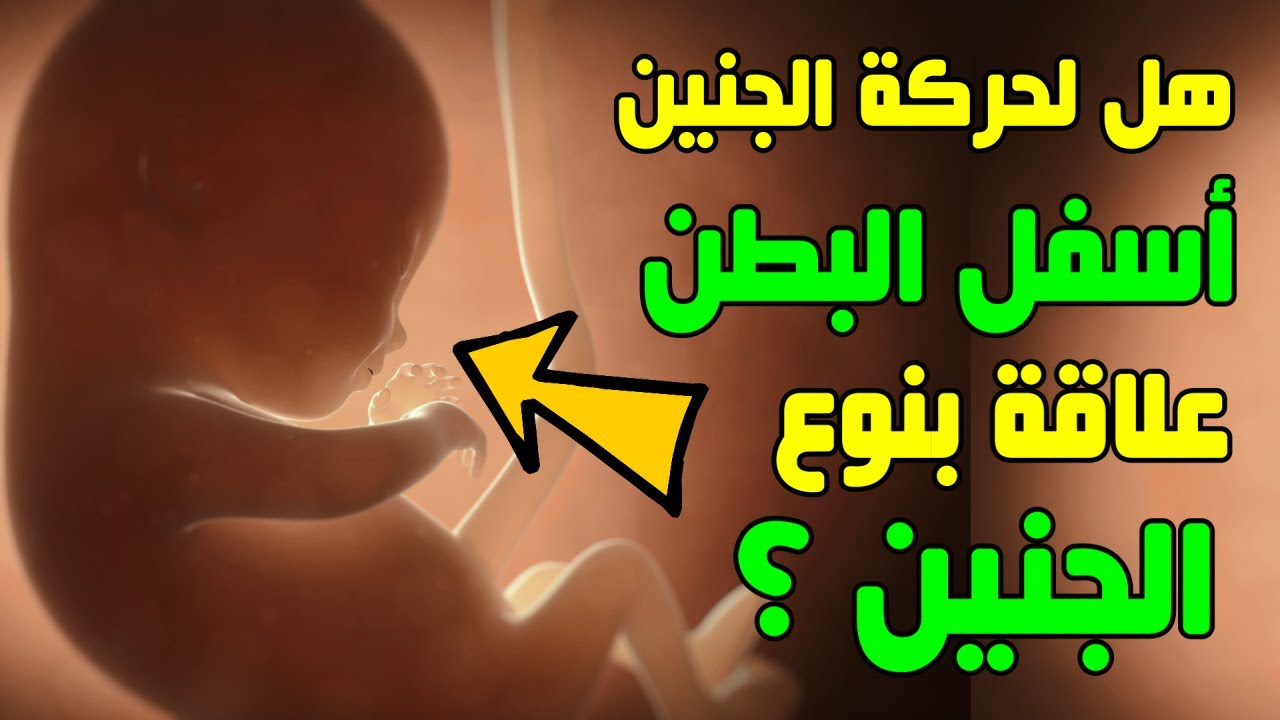 الشهر الجنين الثامن قلة حركة في حركة الجنين