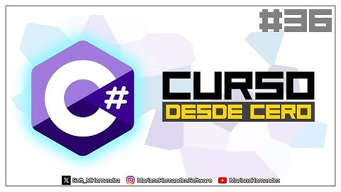 Curso C# - (36) Introducción a la POO en C# (Objetos y Listas)