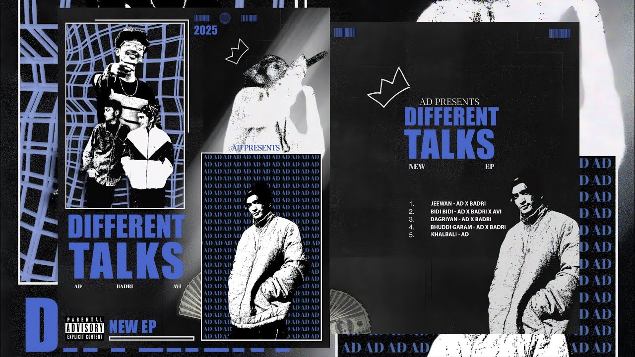 BIDI BIDI - AD feat. BADRI , AVI | DIFFERENT TALKS | EP | ( OFFICIAL AUDIO ) 2025