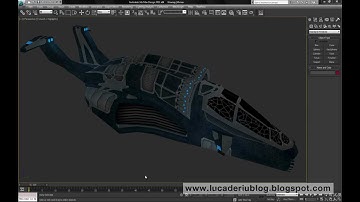 Modeling and texturing 3D spaceship for Mobile Game - Chapter 3.59