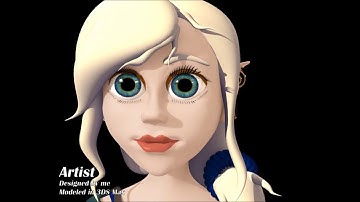 Olivia Bruce 3D Character Modeling Demo Reel Fall 2016