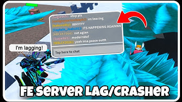 [ FE ] Server Crasher/Lagger Script - ROBLOX SCRIPTS - Troll Any Players on Server