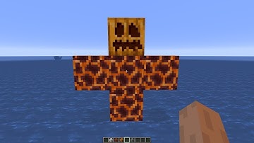 what if you create a MAGMA GOLEM in water