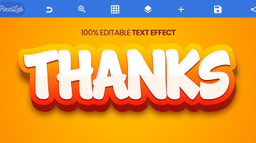 Create this Mindblowing🤯 Editable 3D Text Effects on Mobile (Pixellab 💯)