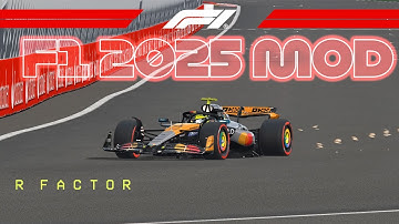F1 2025 MOD Preview rFactor!