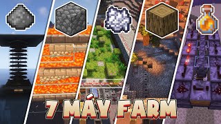 Tôi xây liền 7 máy Farm trong Minecraft Sinh Tồn ! screenshot 5