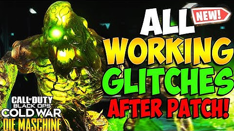 Cold War Zombies Glitches: All Working AFK Glitches After Patch! Die Maschine