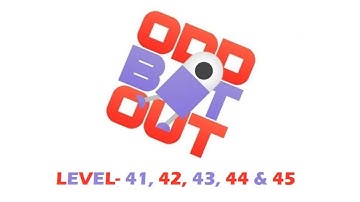ODD BOT OUT Level 41 to 45 gameplay || ODD BOT OUT gameplay #09