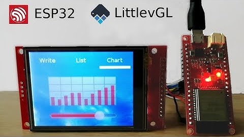 GUI on ESP32 with 30 FPS using LVGL