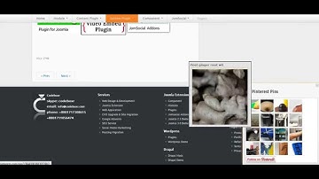 Pinterest Pin Flyout Box Plugin for Joomla