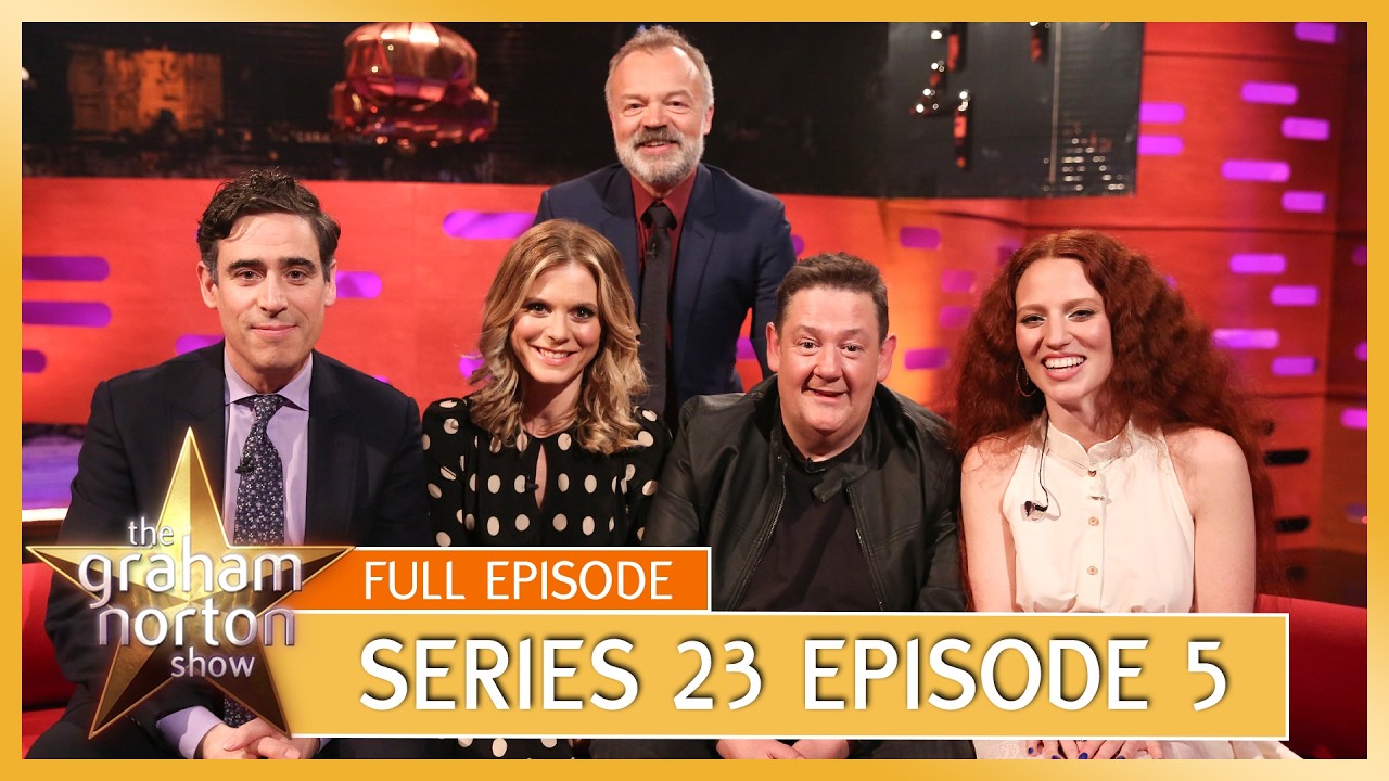 S23 E5 – The Graham Norton Show | Full Episode | Stephen Mangan, Emilia Fox, Johnny Vegas