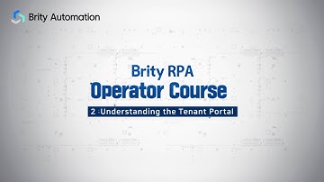[Operator Course] 2. Understanding the Tenant Portal